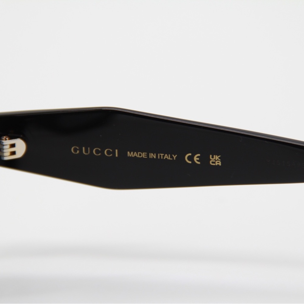 NEW GUCCI GG0796S 001 NEW WOMEN’S OVERSIZED SUNGLASSES GUCCI - Picture 13 of 14